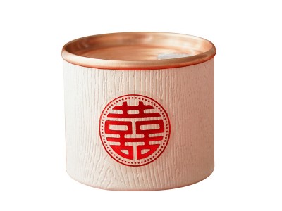 锁美家居铝盖小茶罐10个迷你纸罐易