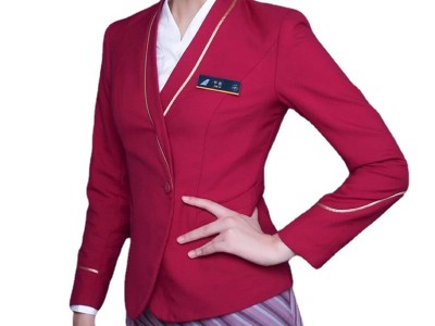 定制航空铁路乘务员制服正装连衣裙