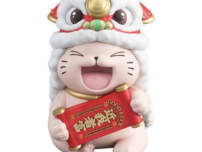 国风招财醒狮客厅摆件家居饰品轻奢