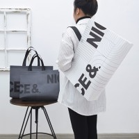 潮品无纺布手提袋覆膜高档礼品包装手拎袋鞋盒男女装服装袋子现货