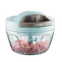 苏泊尔拉蒜器蒜泥神器捣蒜器家用手拉绞肉机蔬菜料理器KG40AB10