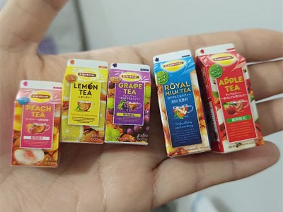 日单 立顿红茶食玩散货 挂件