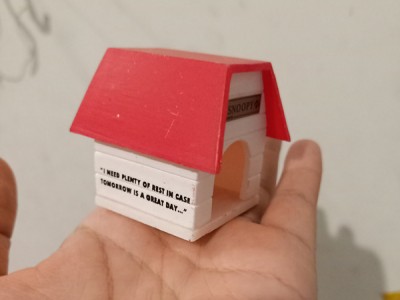 日单 史努比 狗窝屋子 摆件 散货
