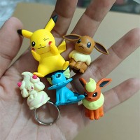 日单万代口袋妖怪 宝可梦 皮卡丘 戒指散货 摆件