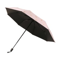 黑胶晴雨伞ins防晒伞银杏叶自动折叠便携雨伞晴雨两用女防紫外线