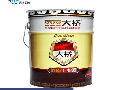 大桥牌水性金属漆 耐候性耐腐蚀耐盐