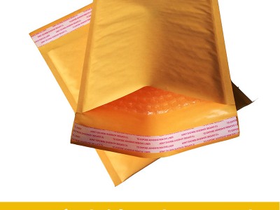 10*16金黄色牛皮纸气泡信封袋手机壳