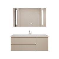 65/75CM85/95公分105/115厘米陶瓷一体盆智能浴室柜洗漱台盆定制