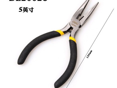 得力工具 迷你尖嘴钳/斜口钳/钢丝钳