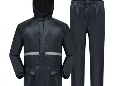 亚马逊分体雨衣雨裤套装加厚成人男