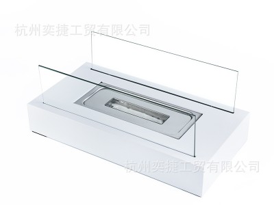 跨境批发桌面方形酒精壁炉室内简约