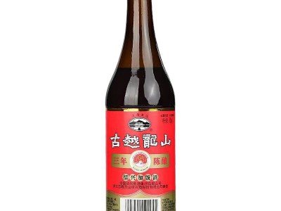 绍兴黄酒古越龙山三年陈酿加饭酒500