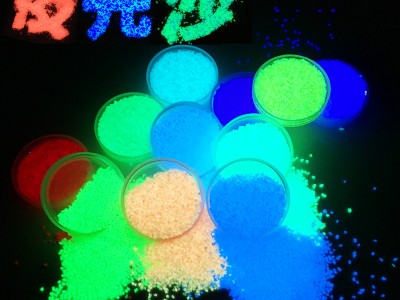 商家力荐 现货供应夜光沙粒 多色可