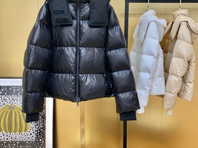 bbr秋冬新款短款冬季羽绒服女连帽加