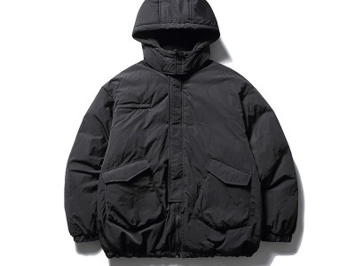 FORN3 2023冬款纯色宽松面包服男日