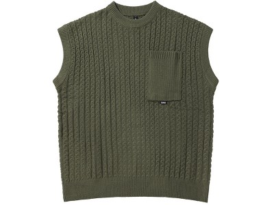 FORN3 2022秋季新款纯色口袋套头毛