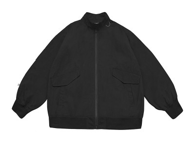 FORN3 2022秋季新款立领夹克纯色基