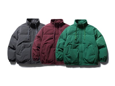FORN3 2023冬款纯色保暖面包服日系