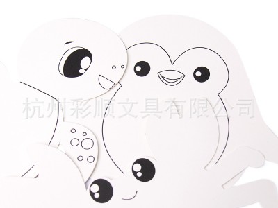 外贸爆品幼儿童水拓画拓印白卡片绘