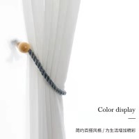 跨境 新款强吸棉绳磁扣厂家直销 现代简约创意DIY窗纱窗帘扣现货