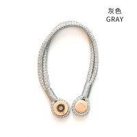 圆形磁扣厂家直供DIY造型窗帘绑带 现代简约跨境货源窗帘扣批发