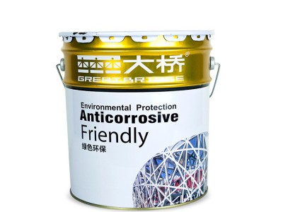 大桥牌油漆中灰钢结构专用面漆漆金