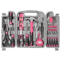 Hi-Spec 56件家用工具组套DIY工具锤子剪刀扳手组合五金家用维修