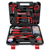 Hi-Spec 104件工具套装维修工具钳子螺丝刀工具箱多功能家用套装