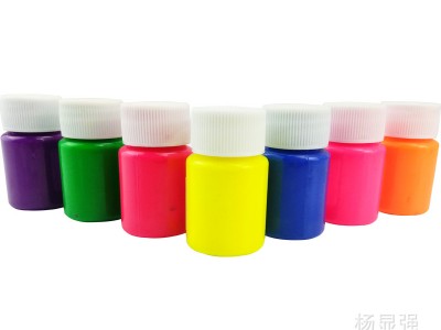 超亮荧光漆水性艺术多彩荧光粉油漆