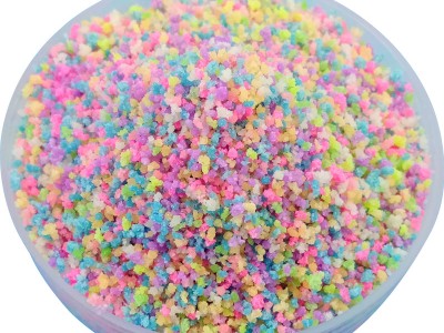 超亮夜光颗粒沙100克diy全套荧光材