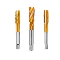 机用丝锥m6螺纹m5攻丝m3钻头m8丝攻m10不锈钢专用m12牙m4先端螺旋