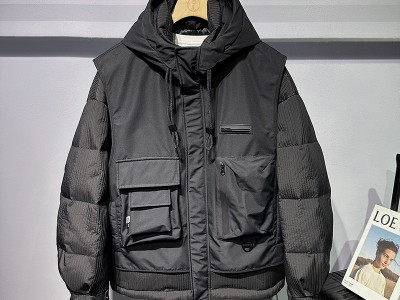 UUS日系白鸭绒羽绒服男士冬季2023年