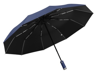 全自动德国可旋转LED灯遮阳伞 晴雨