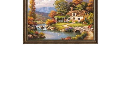 美式玄关装饰画餐厅挂画饭厅复古风