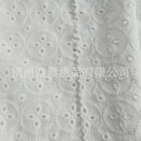 连衣裙衬衣服装面料辅料 底布棉涤可自选 几何花型小朵花型绣花