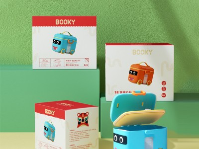 布奇BOOKY卡通玩具奶粉盒便携外出辅