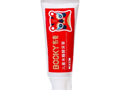 布奇BOOKY木糖醇儿童牙膏50g无氟防