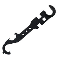 热卖户外野战多功能组合扳手 高硬度AR15/M4工具全钢制金属大扳手