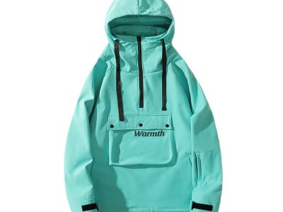 冬季新款情侣时尚防风单双板滑雪服
