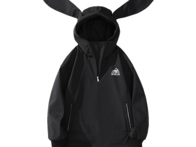 冬新防风防水兔耳朵滑雪服大码情侣