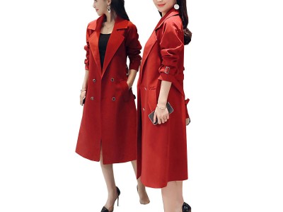 卡其风衣女中长款2022春秋季新款韩