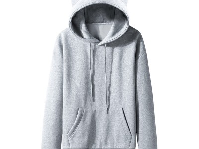2023亚马逊新款男女猫耳朵连帽抓绒