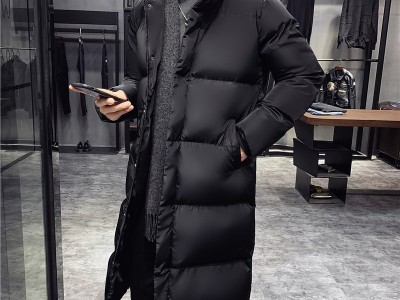 2020冬季过膝棉衣男外套韩版宽松中