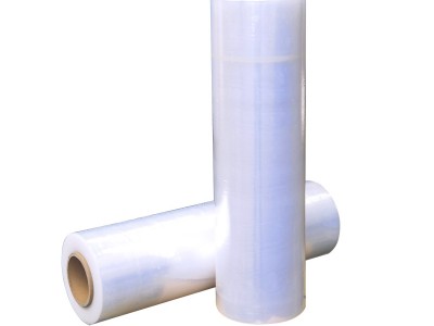 PE缠绕膜拉伸膜塑料薄膜透明宽50cm