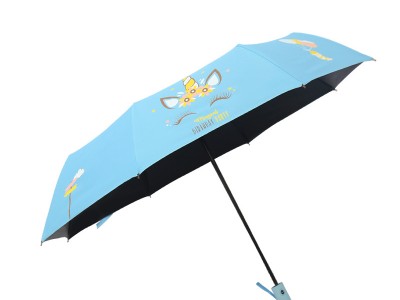 独角鹿雨伞女太阳伞防晒防紫外线学