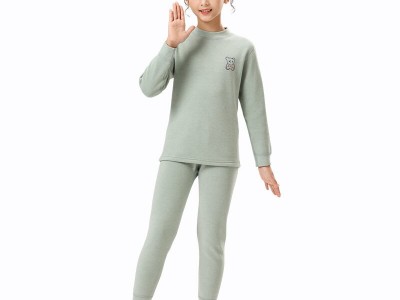 儿童秋衣秋裤套装男童女童加厚保暖