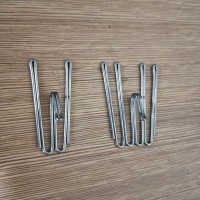 供应窗帘布带挂钩无焊接挂钩四叉钩金属窗帘钩