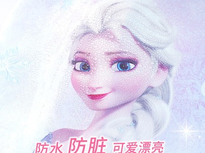 迪士尼儿童罩衣防水防脏薄款吃饭画