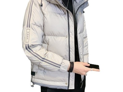 青年潮牌冬装品质款抖音短款撞色连