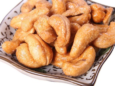 咪乐奇炭烧腰果仁500g/袋休闲食品烘